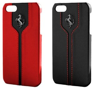 フェラーリ i-phone5用 ケース 赤&黒.png